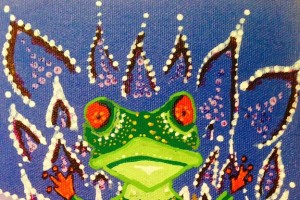 Angie Frog Spirit Acrylic